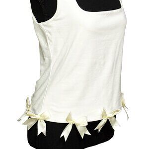 Madden Girl Square Neck Tank Top with Bows